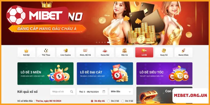 App MIBET dễ dàng thao tác, thuận tiện