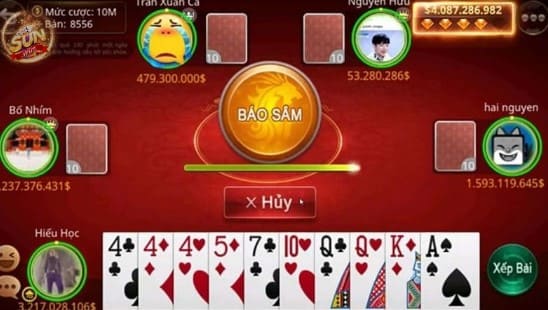 Kinh nghiệm báo sâm và luật chơi Sâm